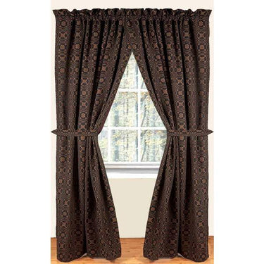 Black Mustard Lover㦙??S Knot Jacquard Drapery 86